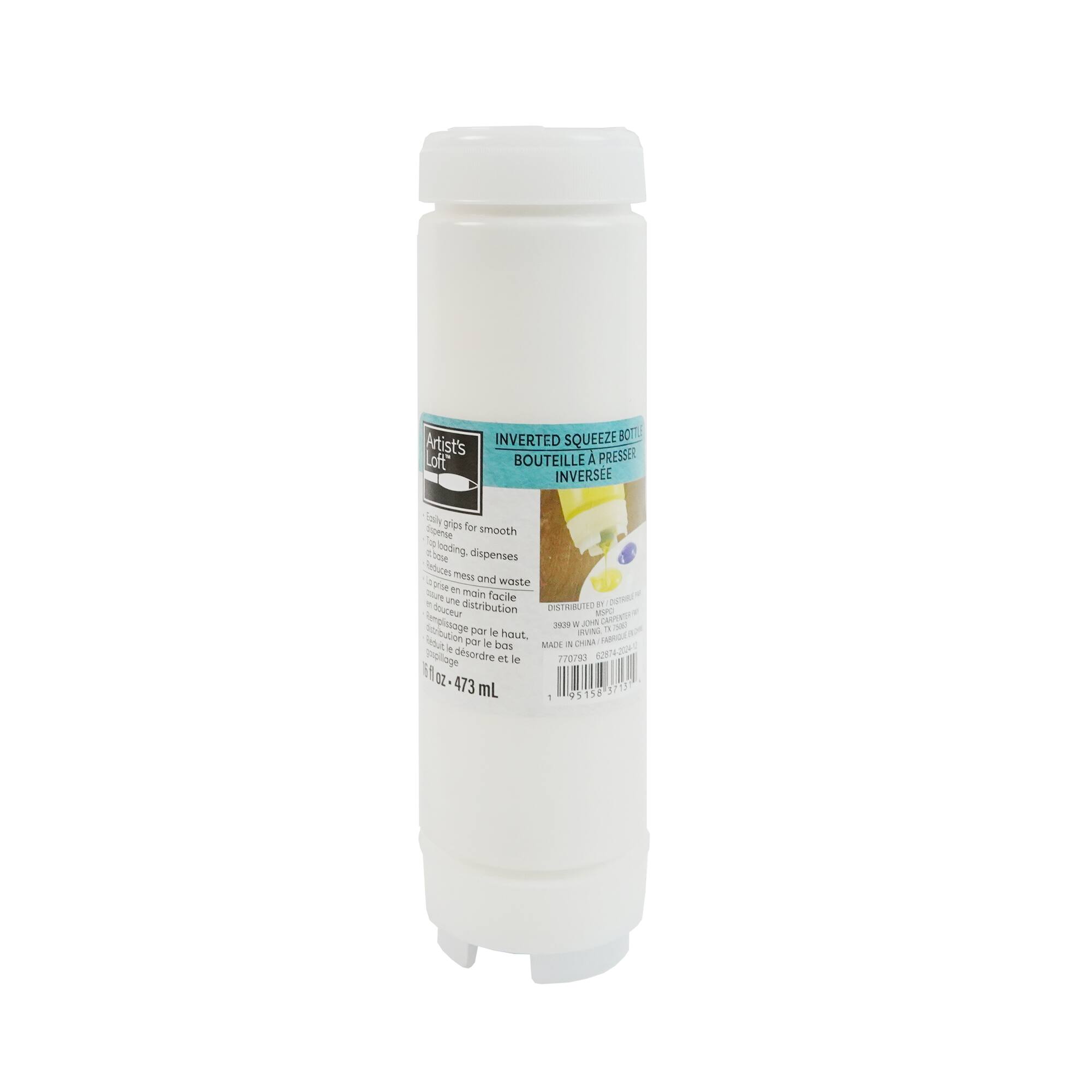 12 Pack: 16oz. Inverted Squeeze Bottle by Artist's Loft™